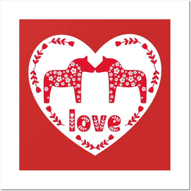 Valentine heart love Wall Art by Springer Farm